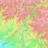 Shangla topographic map, elevation, terrain