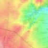 Bushra topographic map, elevation, terrain