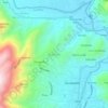 Bullzhun topographic map, elevation, terrain