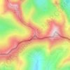Pic d’Eyne topographic map, elevation, terrain