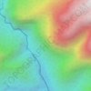 El Rasgón topographic map, elevation, terrain