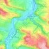 Nid de Chien topographic map, elevation, terrain