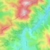 Xiloenea topographic map, elevation, terrain