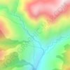 La Ezperanza topographic map, elevation, terrain