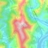 Monte Pozzo topographic map, elevation, terrain