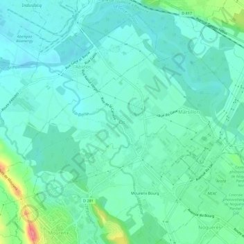 Os topographic map, elevation, terrain