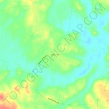Bible Hill topographic map, elevation, terrain