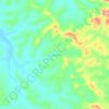 Chacarilla topographic map, elevation, terrain