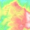 Ar Rafisah topographic map, elevation, terrain