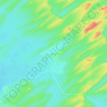 Ranjhe ki Got topographic map, elevation, terrain