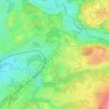 Maria-Thann topographic map, elevation, terrain