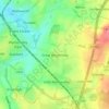 Great Wymondley topographic map, elevation, terrain