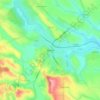 Dorohoi topographic map, elevation, terrain
