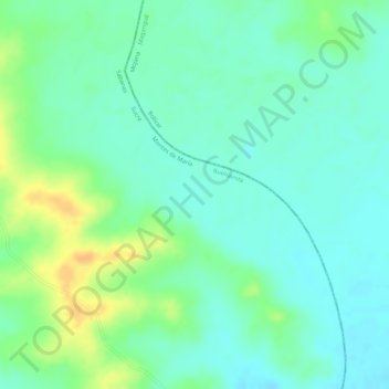 Santa Maria topographic map, elevation, terrain