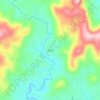 Moxley topographic map, elevation, terrain