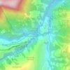 Chitia Santa Elena topographic map, elevation, terrain
