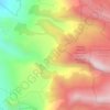 Páramo De Oceta topographic map, elevation, terrain