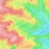 Les Goutelaines topographic map, elevation, terrain