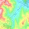 San Andres topographic map, elevation, terrain