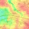 Toull al Lann topographic map, elevation, terrain