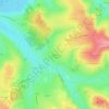 Le Perret topographic map, elevation, terrain