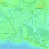 Black Creek Village topographic map, elevation, terrain