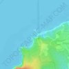 Baía dos Porcos topographic map, elevation, terrain