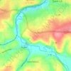 Le Haut Candol topographic map, elevation, terrain