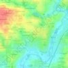 La Renaudais topographic map, elevation, terrain