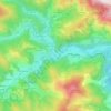 Lavis topographic map, elevation, terrain