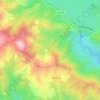 Los Montes topographic map, elevation, terrain