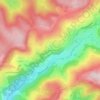 Le Pré de l’Orme topographic map, elevation, terrain