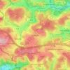 Scheda topographic map, elevation, terrain