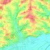 Emerkam topographic map, elevation, terrain