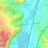Oberbrunn topographic map, elevation, terrain