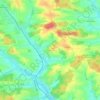 Schluttenberg topographic map, elevation, terrain