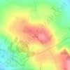Druiberg topographic map, elevation, terrain