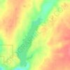 Whitewater Memorial State Park topographic map, elevation, terrain