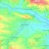 Haferungen topographic map, elevation, terrain