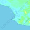 King Williams topographic map, elevation, terrain