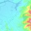 Faza topographic map, elevation, terrain