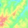 Poor Mountain topographic map, elevation, terrain