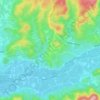 Archaia Pisa topographic map, elevation, terrain