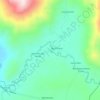 San Fransisco topographic map, elevation, terrain