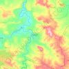 Baitoa topographic map, elevation, terrain