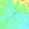Jansenville topographic map, elevation, terrain