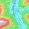 Puig topographic map, elevation, terrain