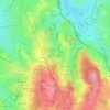 Le Vieux Bourg topographic map, elevation, terrain