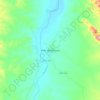 Valle del Rosario topographic map, elevation, terrain
