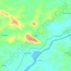 Todi topographic map, elevation, terrain